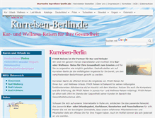 Tablet Screenshot of kurreisen-berlin.de